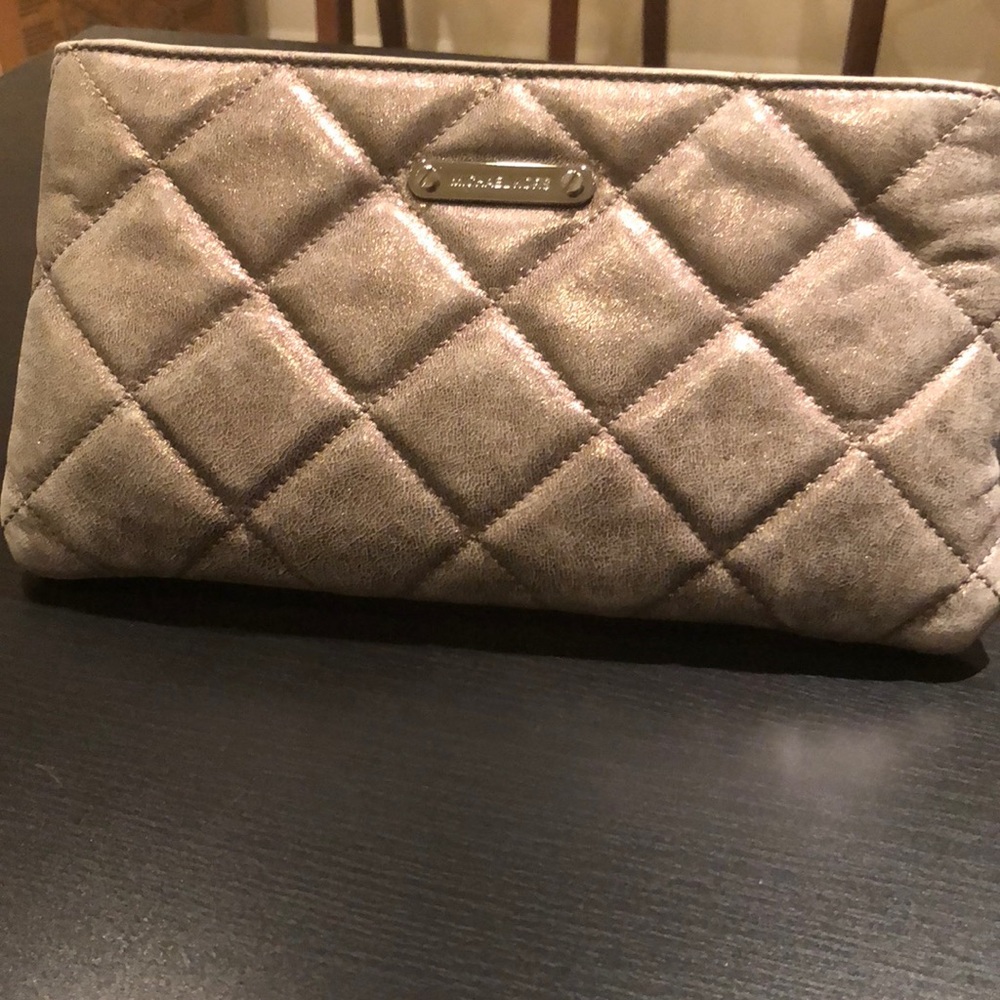 Michael Kors “Webster” Nickel Clutch